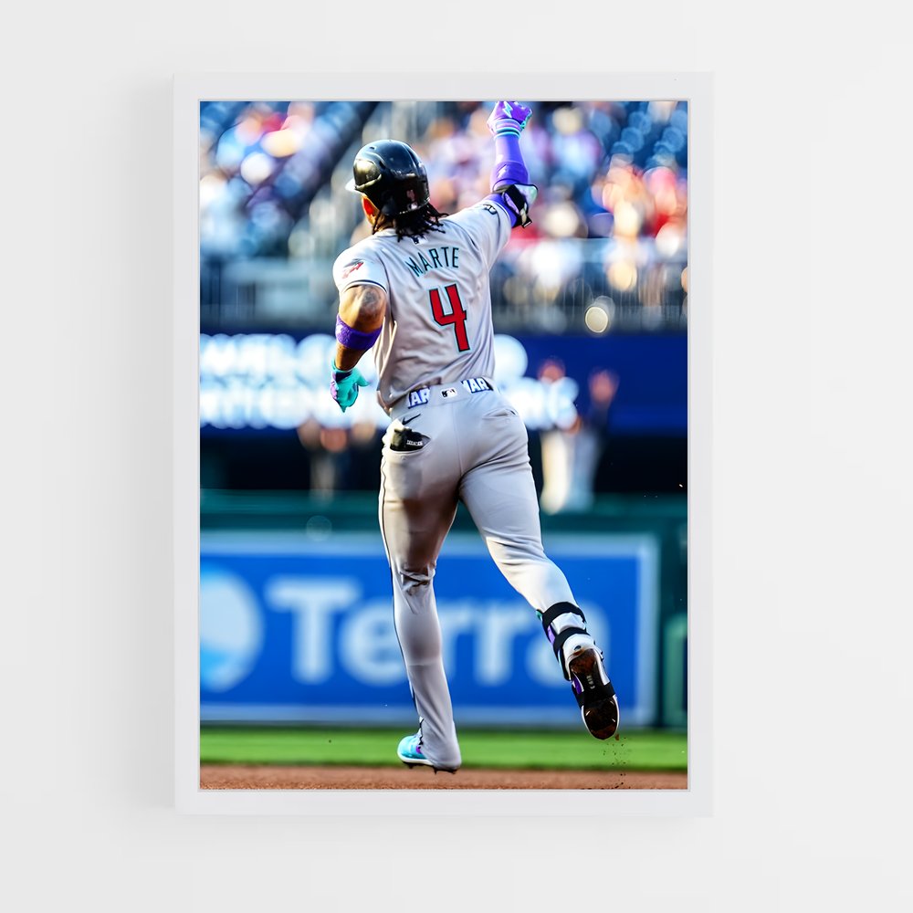 Poster Ketel marte – affiche Baseball (vue 3)